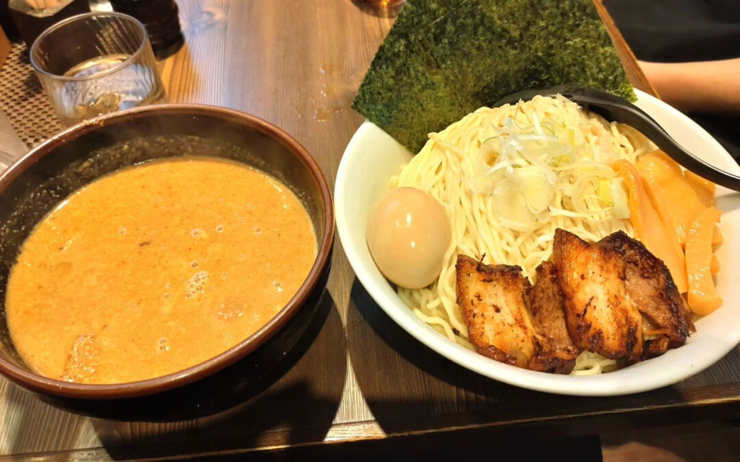 仕事前に常連さんたちと練馬駅のつけ麺 神兵衛へ！